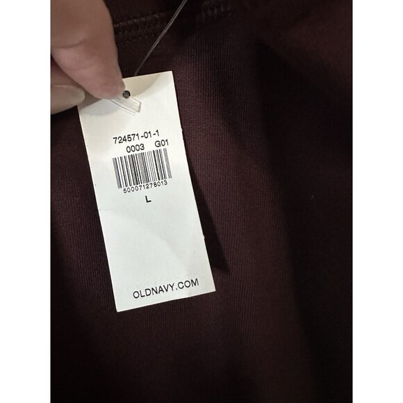 Old Navy Purple Extra High Rise Bootcut Go Dry Leggings Size Large - Picture 2 of 9